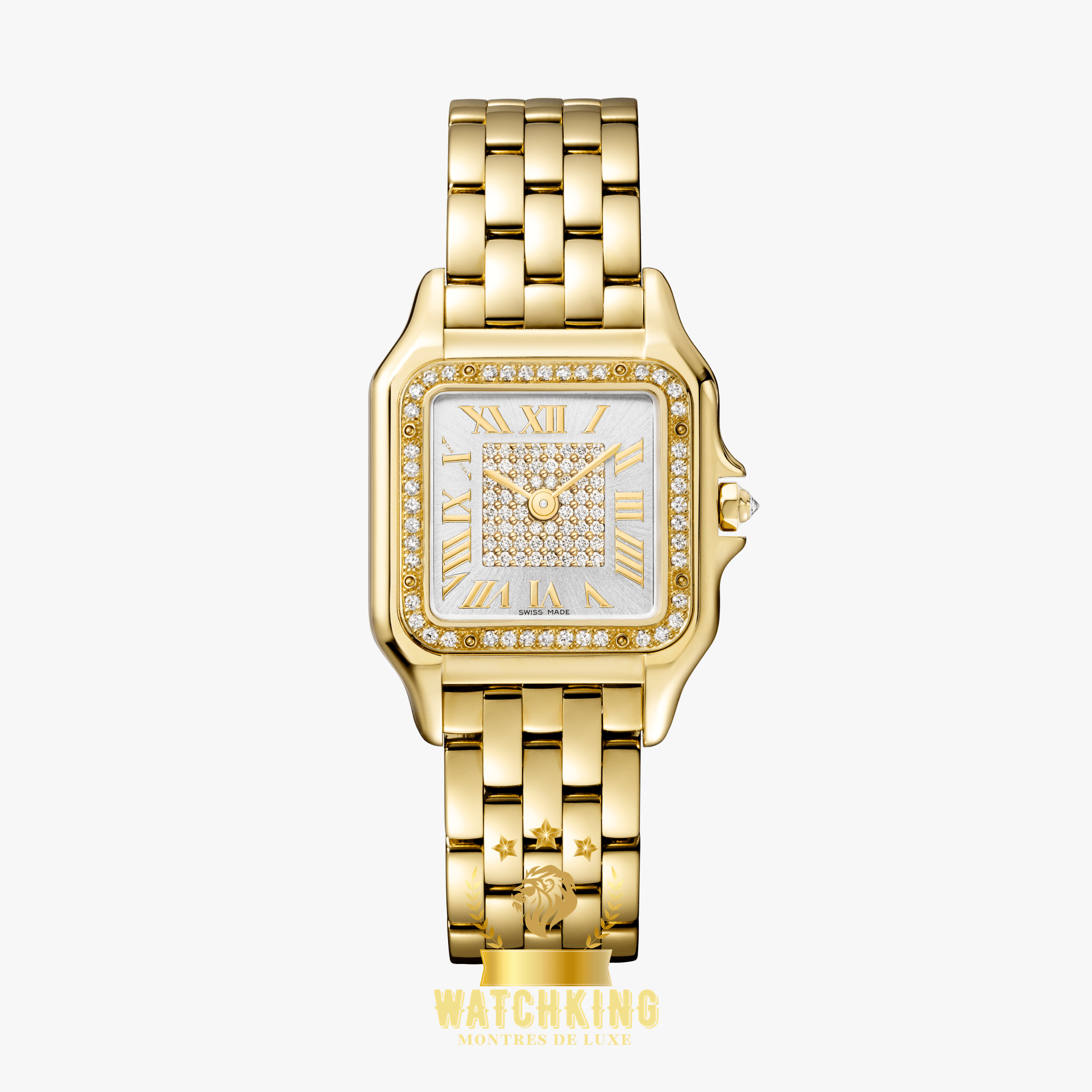 Panthère de Cartier Doré Pierres