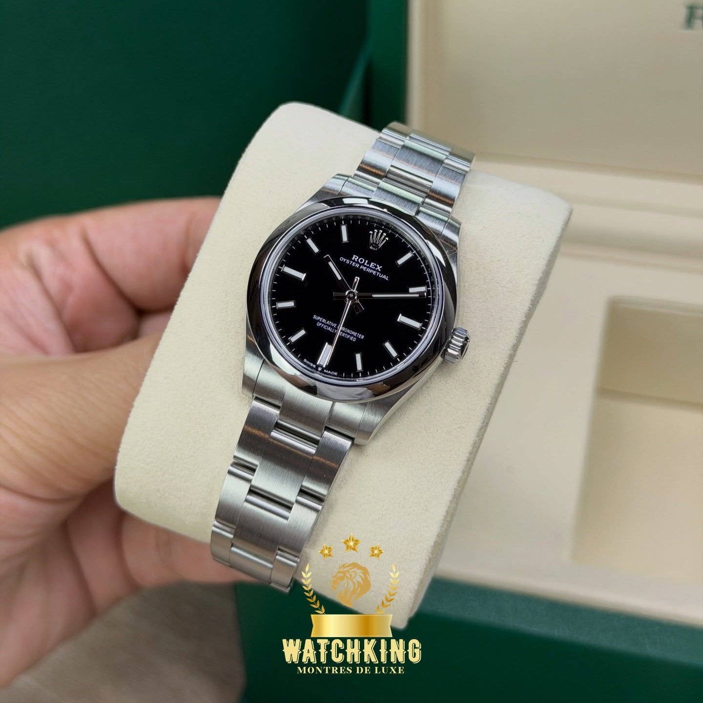 Rolex Oyster Perpetual 31mm Noir