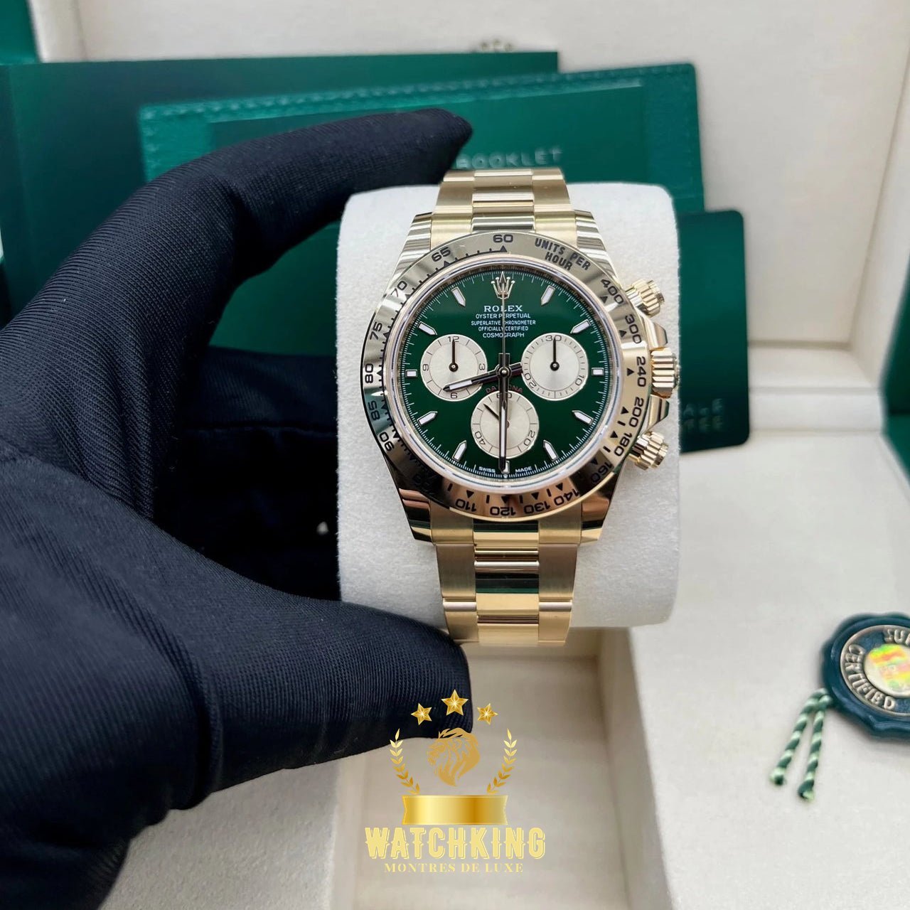 Rolex Cosmograph Daytona Vert/Doré 40mm