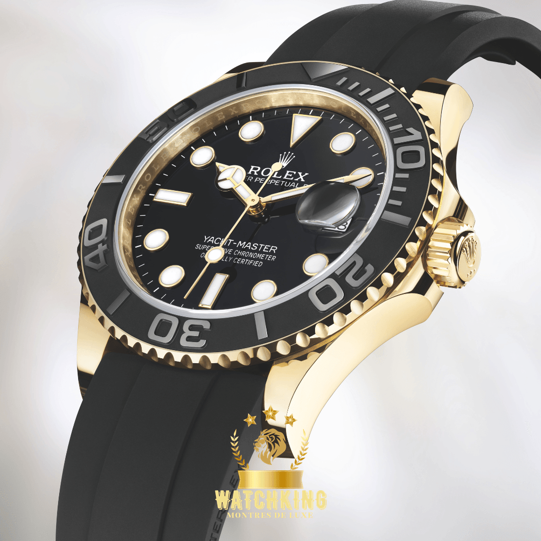 Rolex Yacht Master Caoutchouc Doré