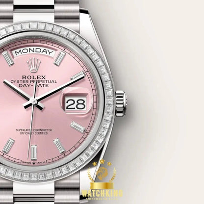 Rolex Day-date Rose Sertie 36mm