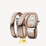 Bvlgari Serpenti Tubogas Argenté/Or rose
