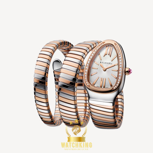 Bvlgari Serpenti Tubogas Argenté/Or rose