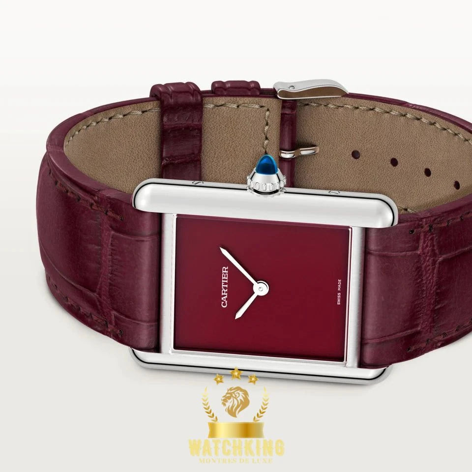 Tank Louis Bordeaux/Argenté