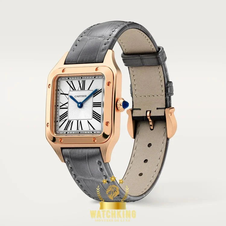 Santos-Dumont de Cartier Or Rose/Noir