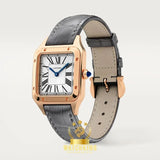 Santos-Dumont de Cartier Or Rose/Gris