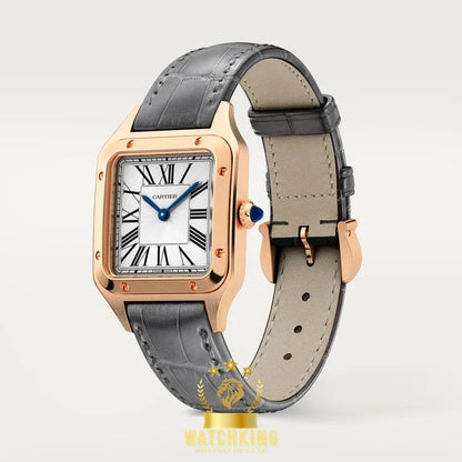 Santos-Dumont de Cartier Or Rose/Noir