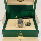 Rolex Datejust Noir Pierres 41mm