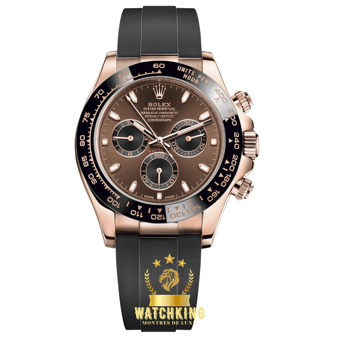 Rolex Cosmograph Daytona Caoutchouc Chocolat 40mm