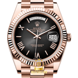 Rolex Day-Date Gris Ombré Or Rose 40mm