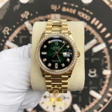 Rolex Day-date Vert Pierres 36mm