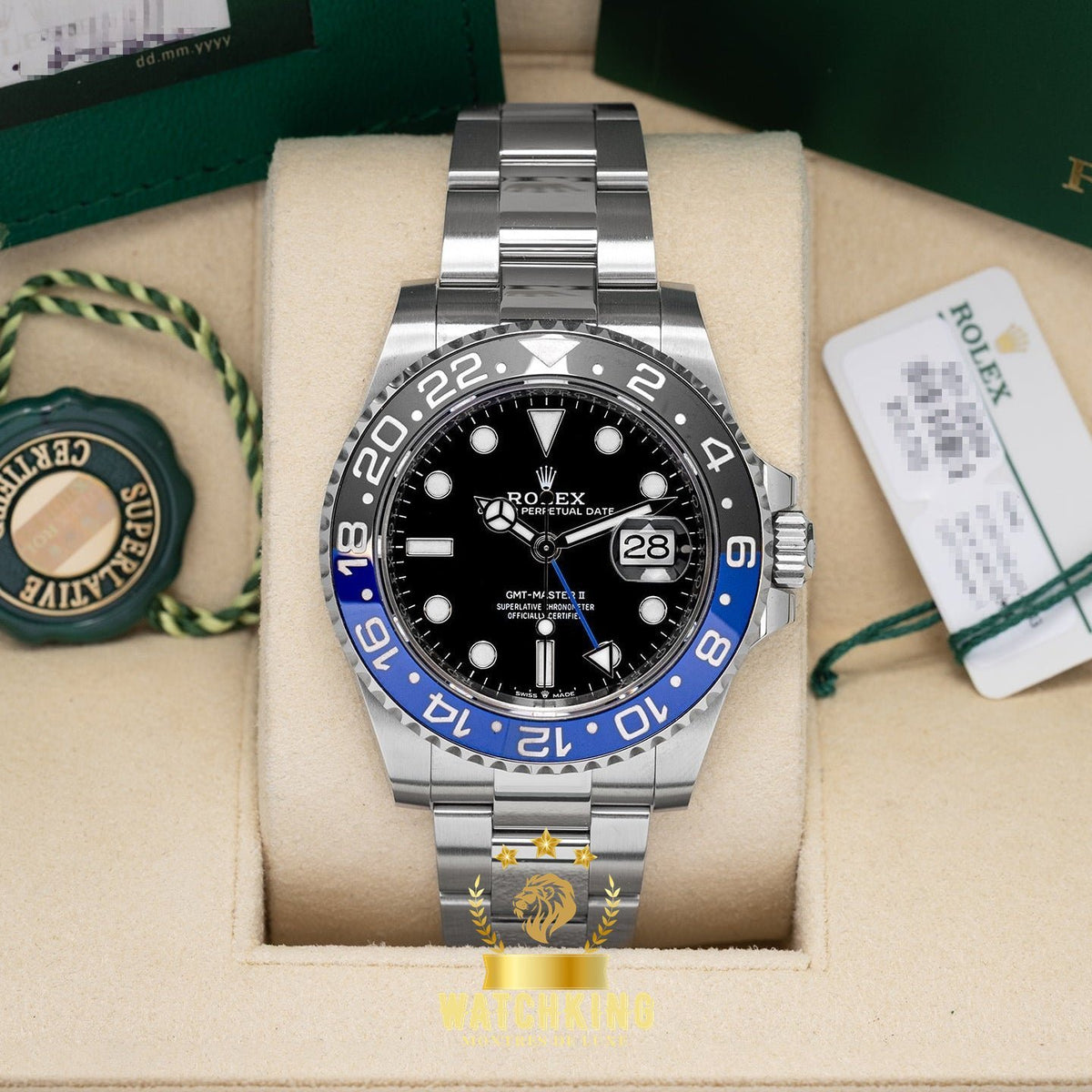 Rolex GMT-Master II Batman 40mm