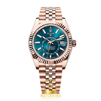Rolex Sky-Dweller Or Rose Bleu 42mm🇨🇭