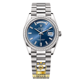 Rolex Day-date Bleu Sertie 36mm