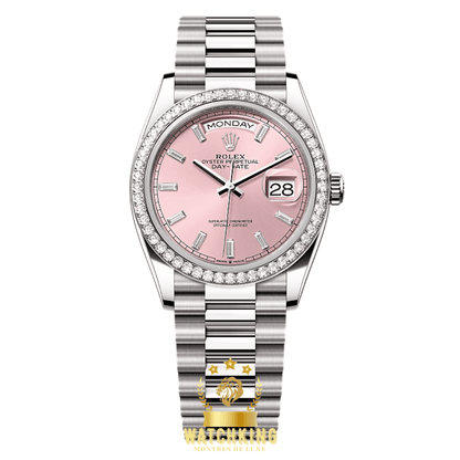 Rolex Day-date Rose Sertie 36mm