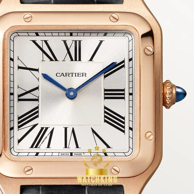 Santos-Dumont de Cartier Or Rose/Gris