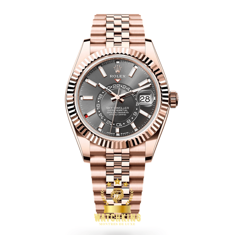 Rolex Sky-Dweller Or Rose Gris 42mm