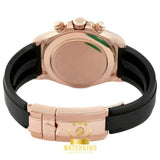 Rolex Cosmograph Daytona Caoutchouc Or Rose/Noir 40mm