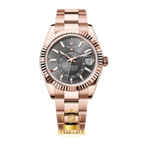 Rolex Sky-Dweller Or Rose Gris 42mm