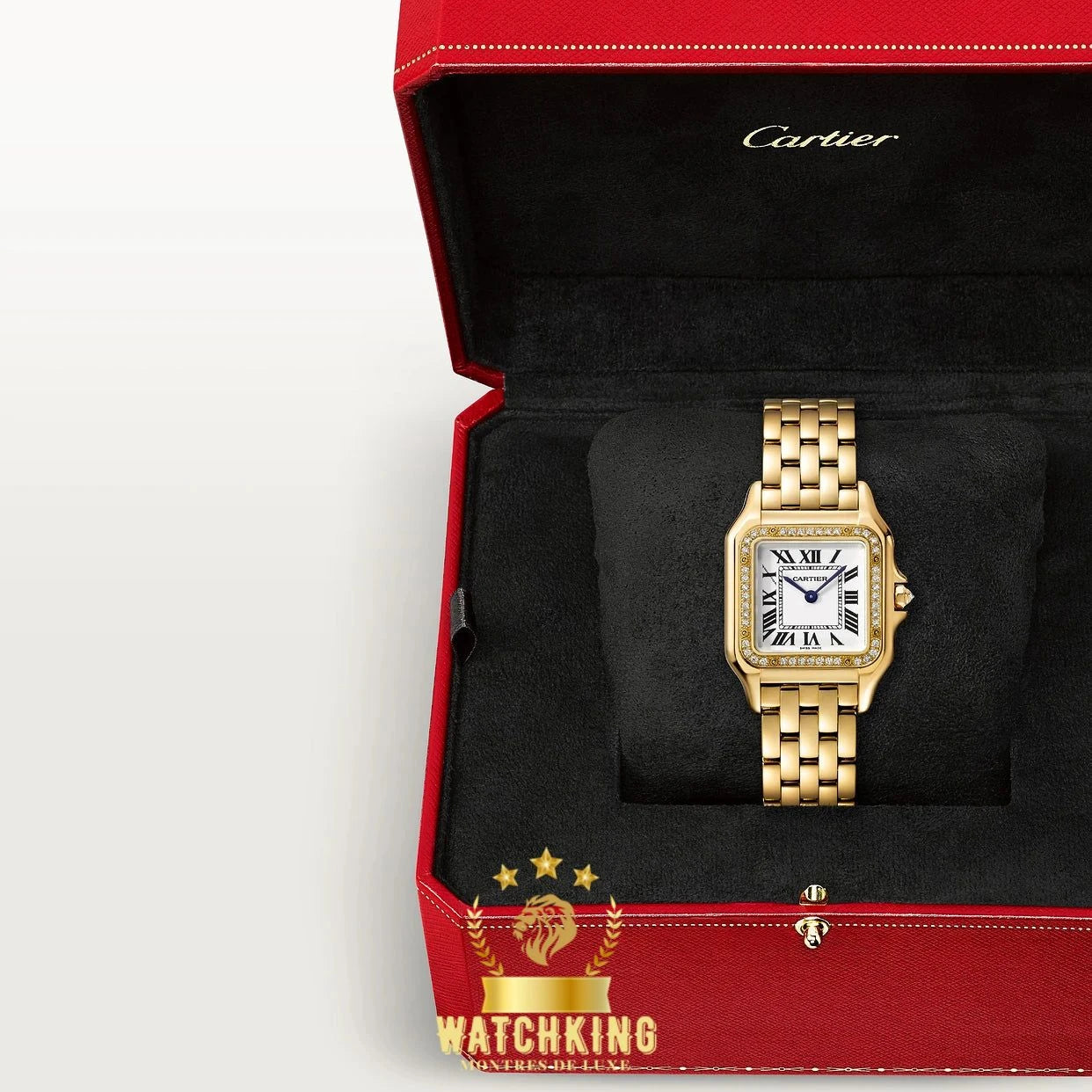 Panthère de Cartier Doré Pierres