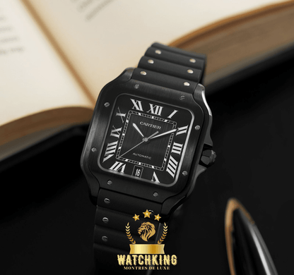 Santos de Cartier Caoutchouc Black