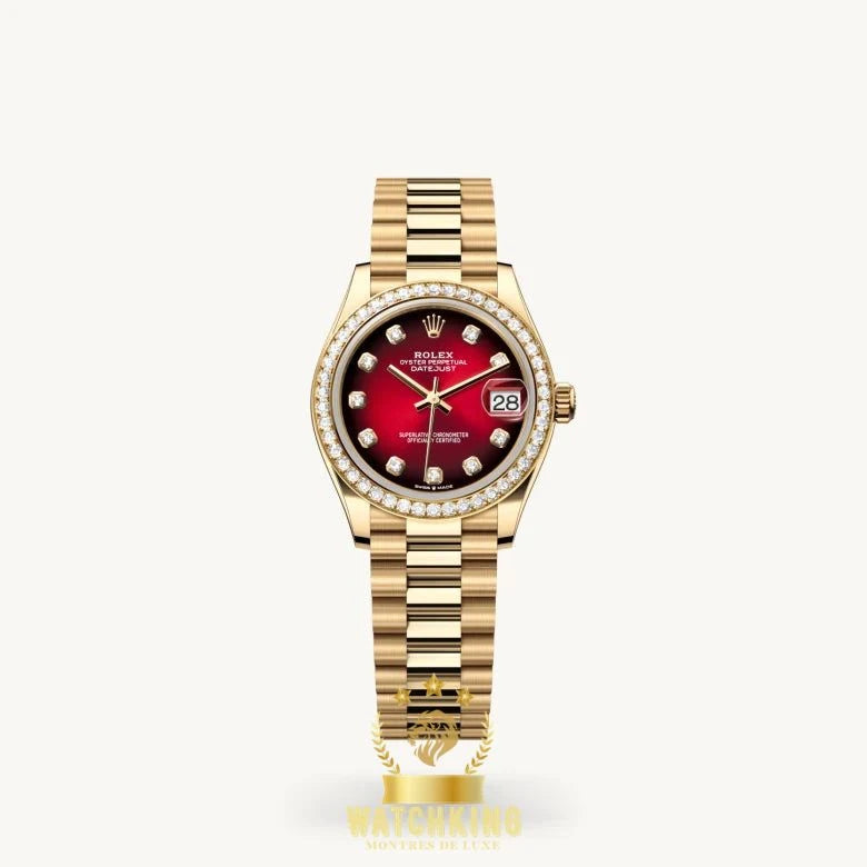 Rolex Datejust Rouge Pierres 31mm