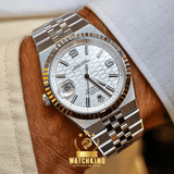 Rolex Land-dweller Argenté 40mm