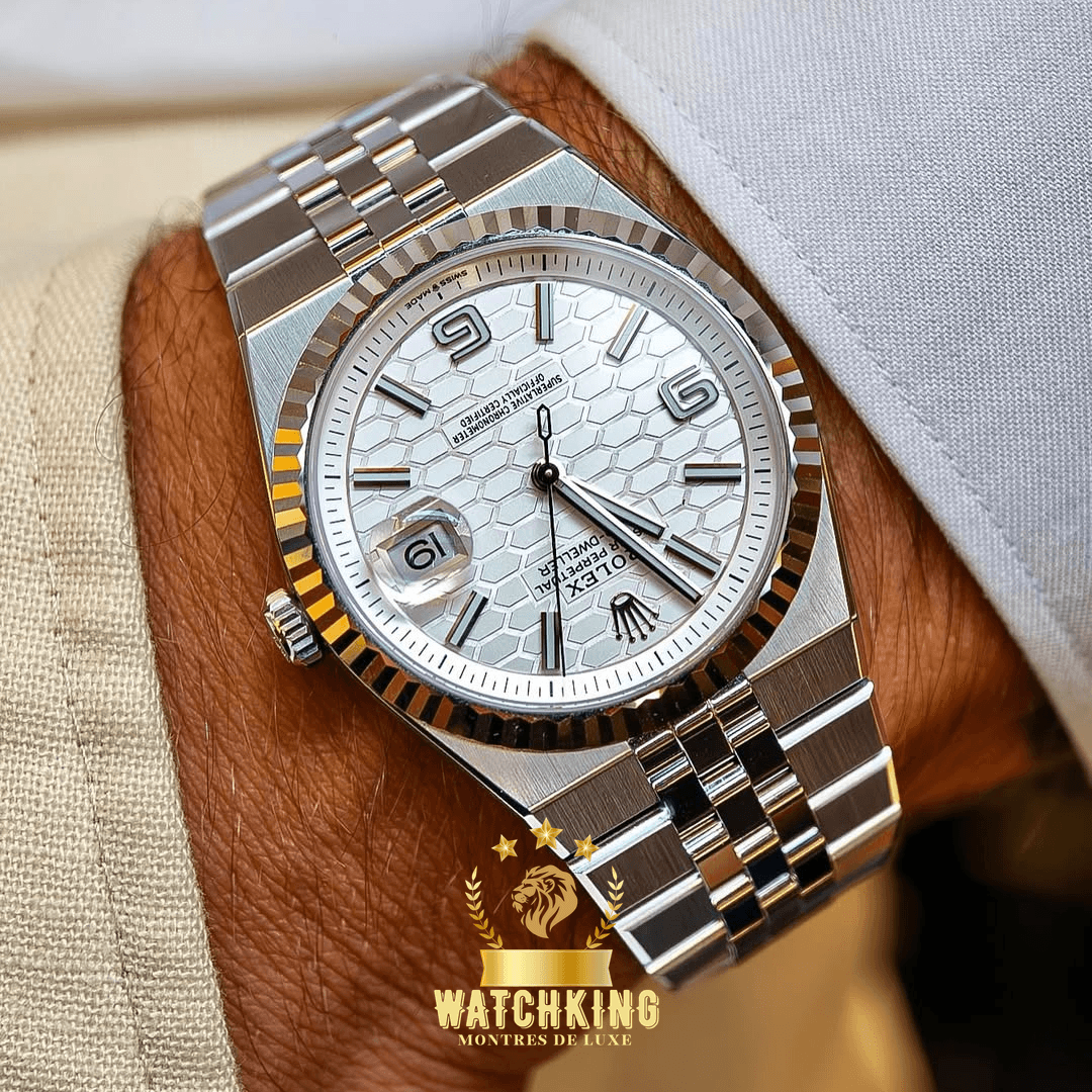 Rolex Land-dweller Argenté 40mm