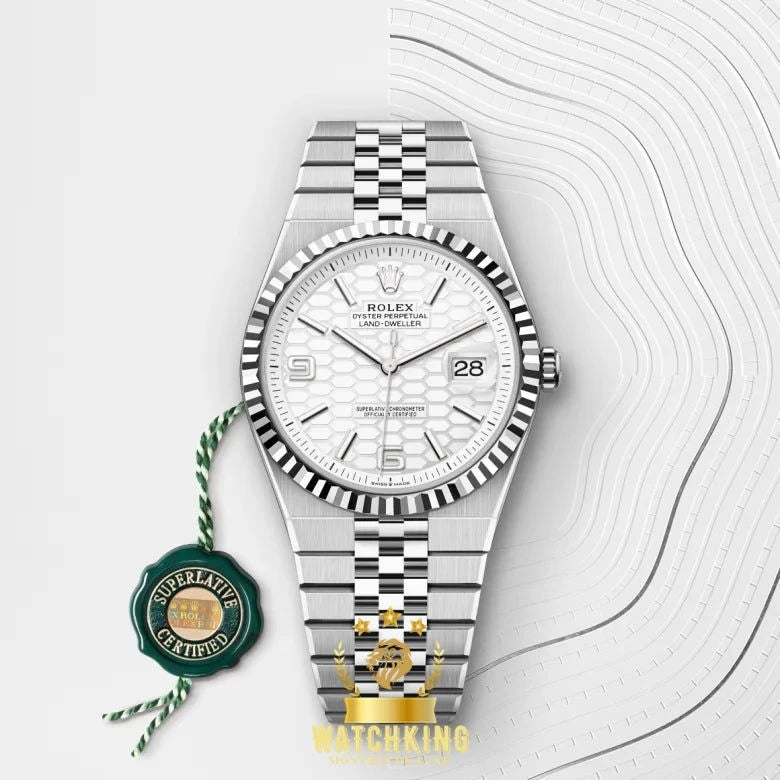 Rolex Land-dweller Argenté 40mm