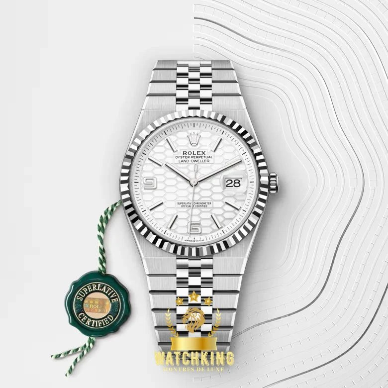 Rolex Land-dweller Argenté 40mm