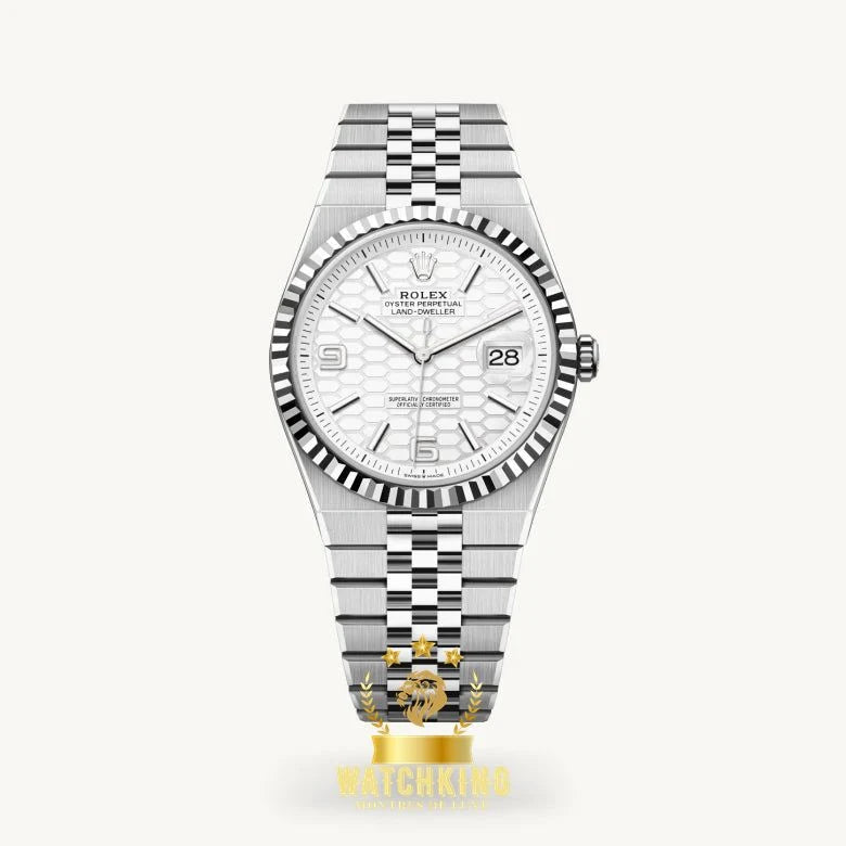 Rolex Land-dweller Argenté 40mm