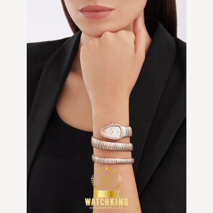 Bvlgari Serpenti Tubogas Argenté/Or rose