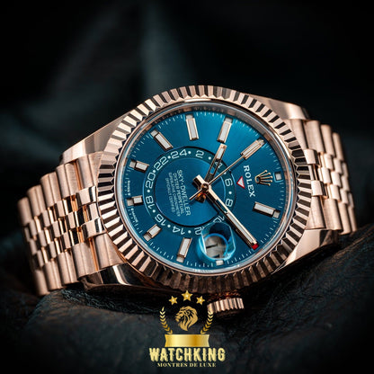 Rolex Sky-Dweller Or Rose Bleu 42mm🇨🇭