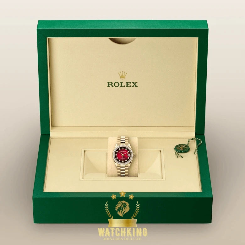 Rolex Datejust Rouge Pierres 31mm