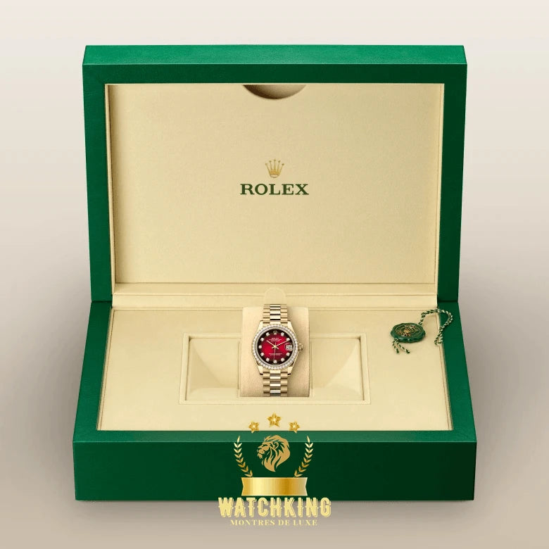 Rolex Datejust Rouge Pierres 31mm