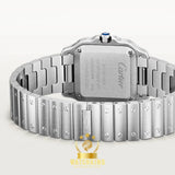 Santos de Cartier Petit modèle | Argenté | 34.5mm
