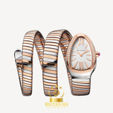 Bvlgari Serpenti Tubogas Argenté/Or rose