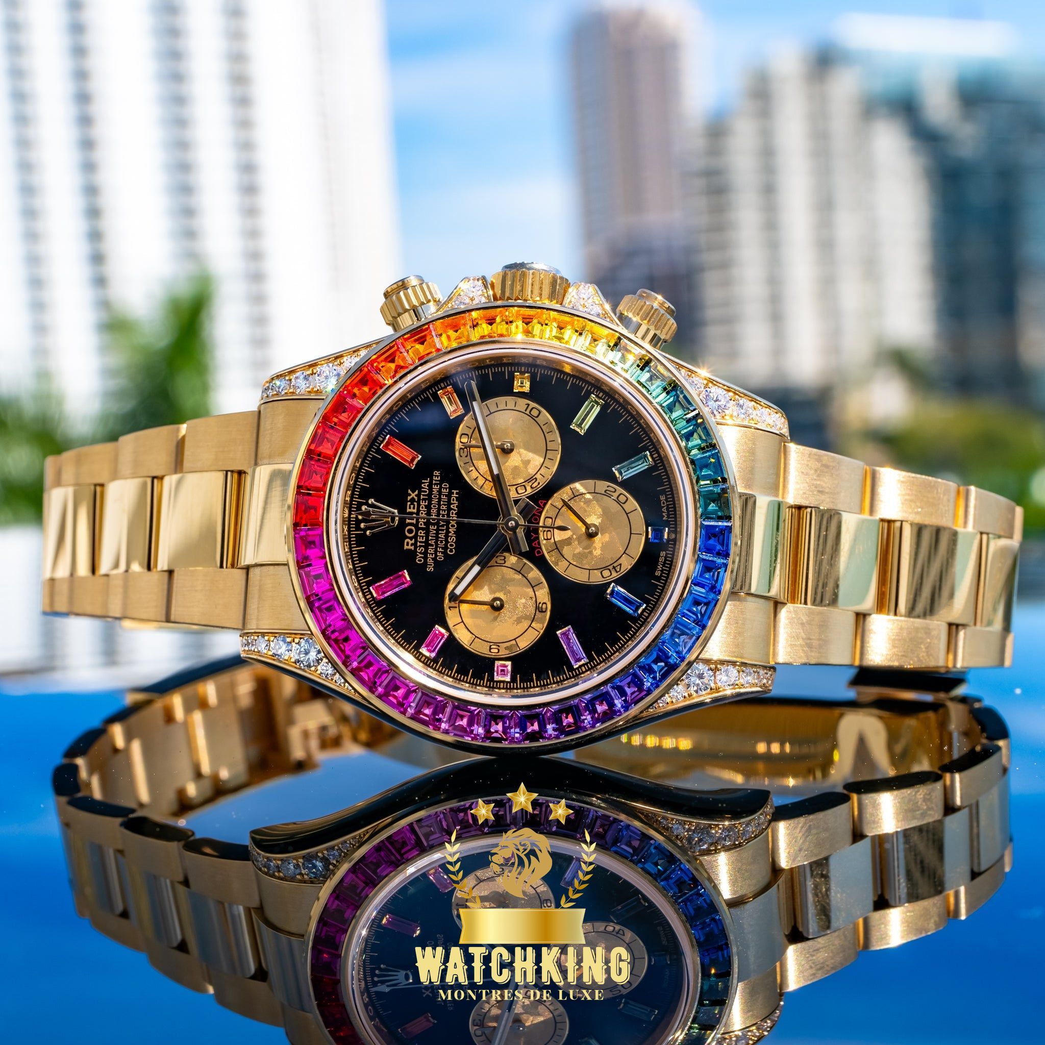 Daytona Rainbow Doré 40mm