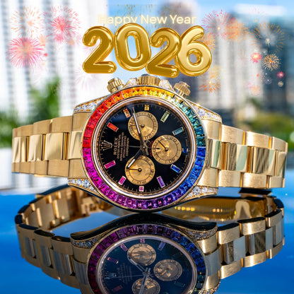 Rolex Daytona Rainbow Doré 40mm