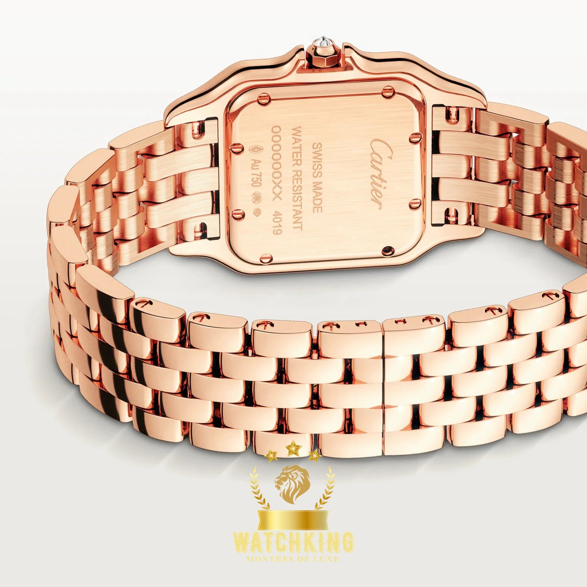 Panthère de Cartier Or Rose Pierres