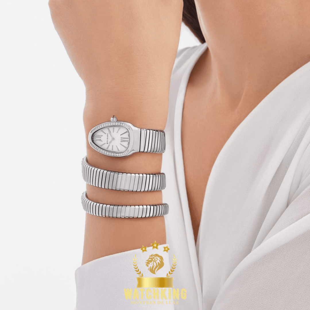 Bvlgari Serpenti Tubogas Argenté