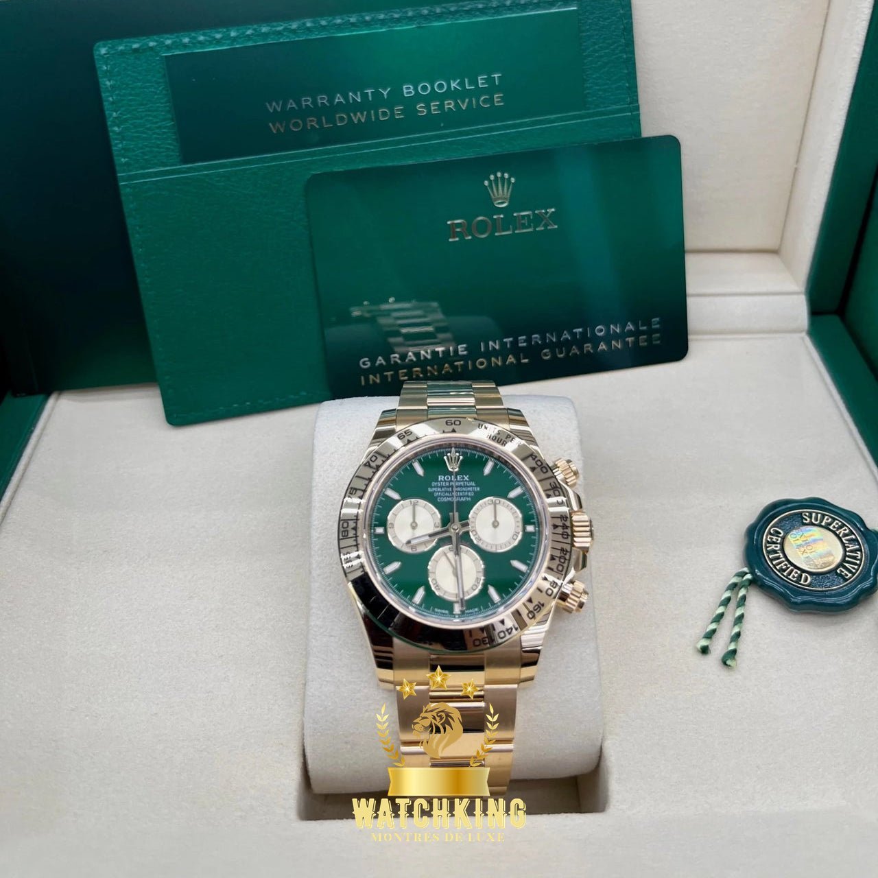 Rolex Cosmograph Daytona Vert/Doré 40mm