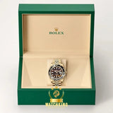 Rolex GMT-MASTER II Doré/Tiger Iron 40mm