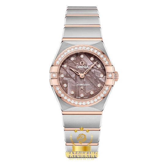 Omega Ω Constellation Météorite Marron