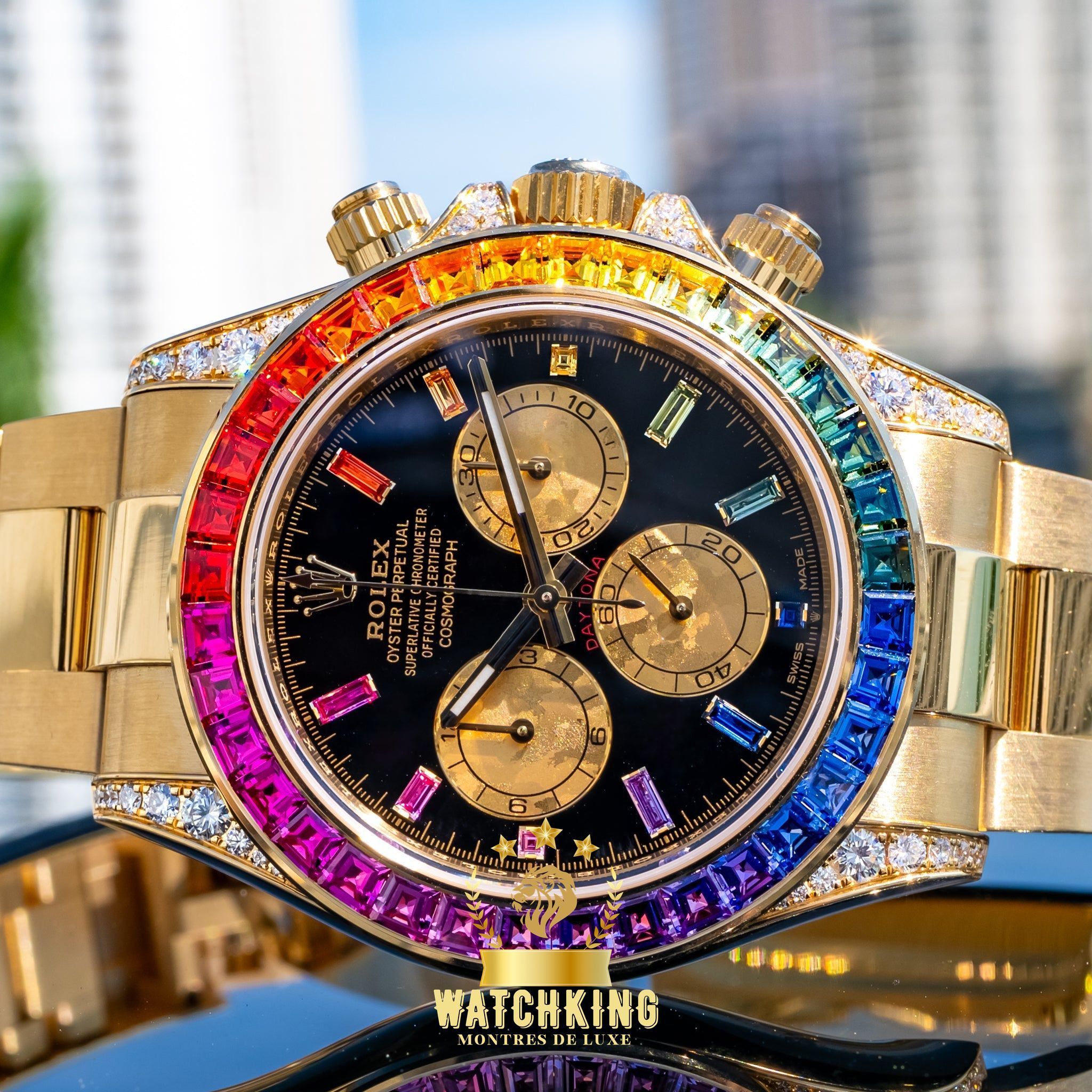 Daytona Rainbow Doré 40mm
