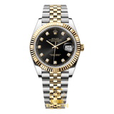 Rolex Datejust Noir Pierres 41mm