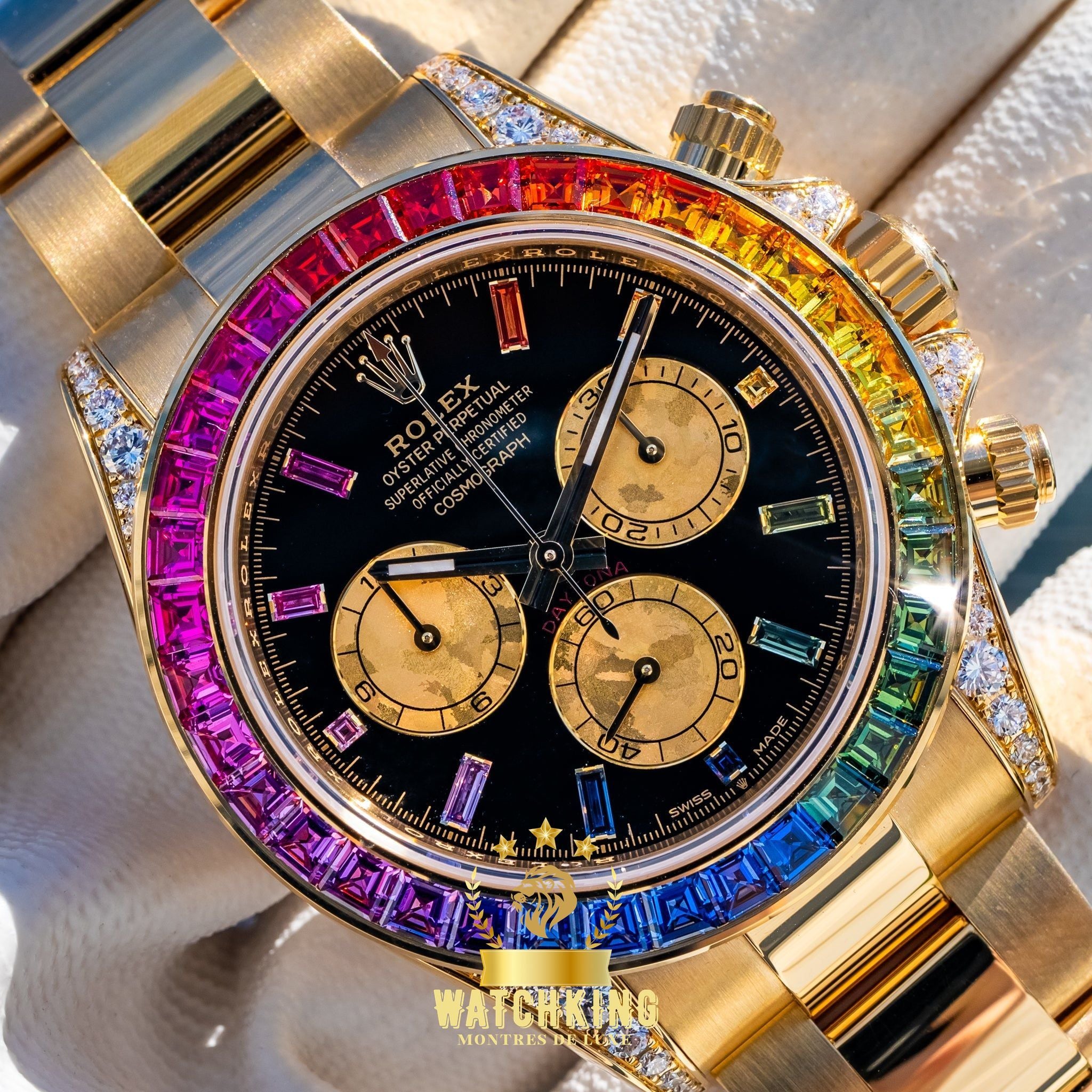 Daytona Rainbow Doré 40mm
