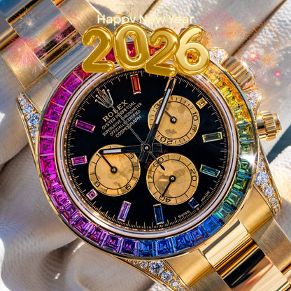 Rolex Daytona Rainbow Doré 40mm