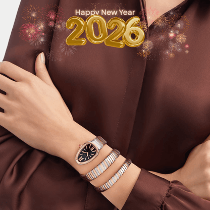 Bvlgari Serpenti Tubogas Argenté/Or Rose