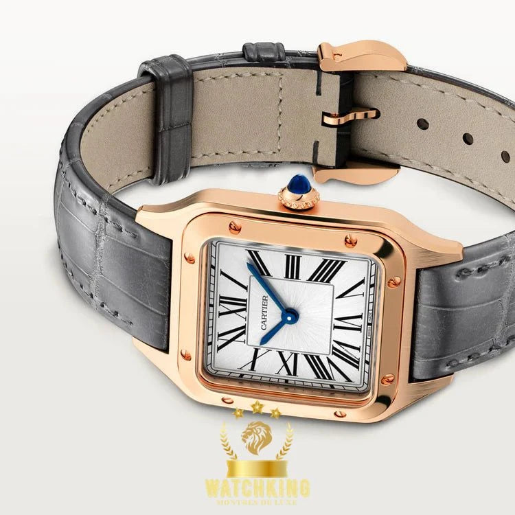 Santos-Dumont de Cartier Or Rose/Noir